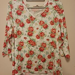 Pioneer Woman Mid Sleeve V-Neck